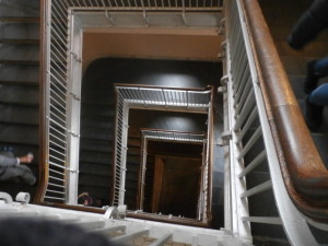 Ellis Island stairs