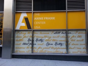 Anne Frank NYC