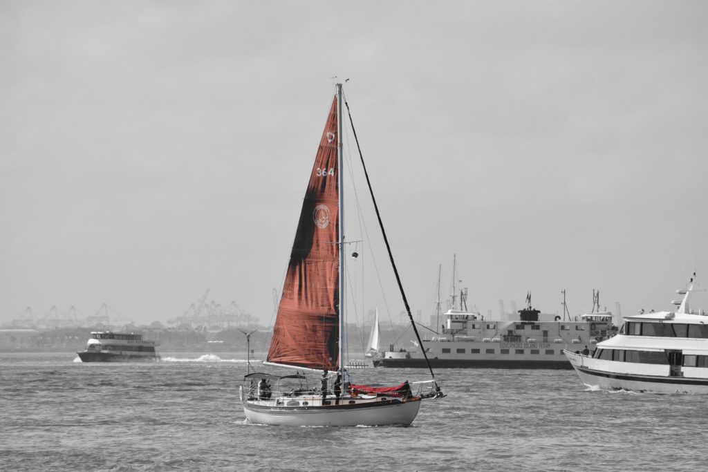 Sailboat NYC waters 2018